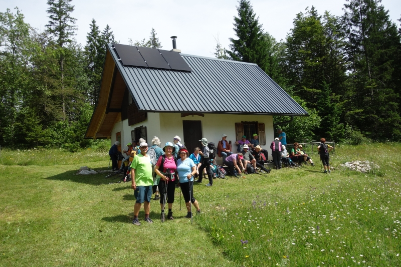 S ponedeljkovimi pohodniki po bohinjskih planinah