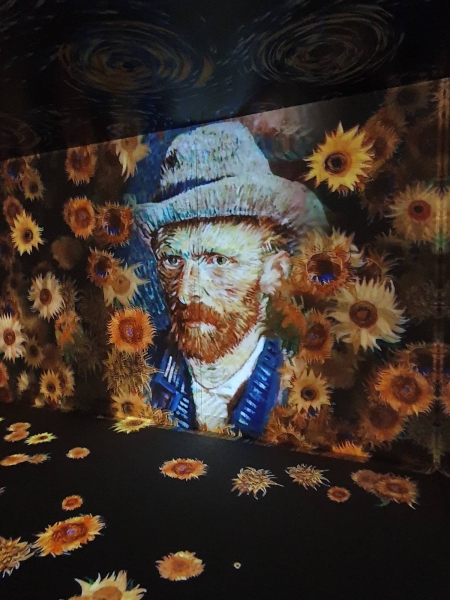 Obisk razstave slikarja Vincenta van Gogha v Trstu