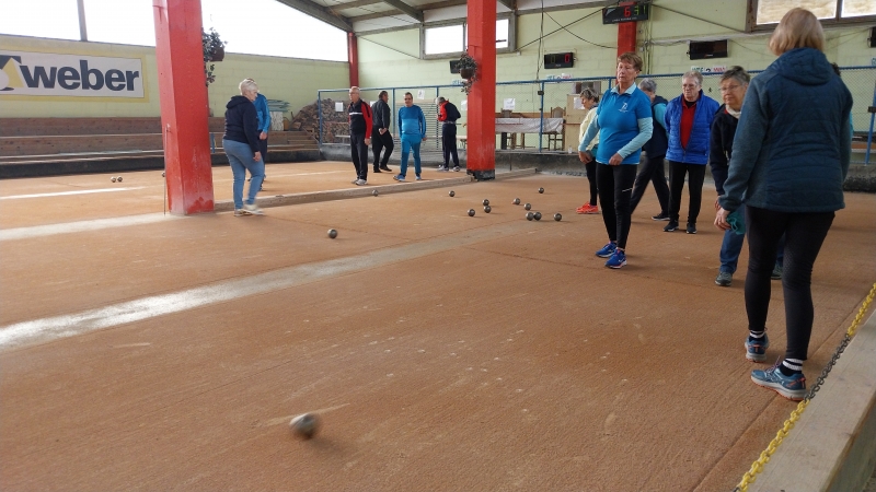 Zimska liga veteranov v balinanju