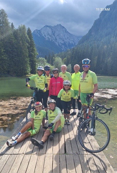 Kolesarjenje na Jezersko in nazaj