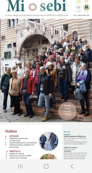 Nova številka Mi o sebi