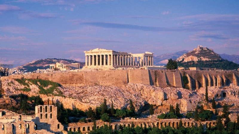 Predstavitev grških mest Atene in Preveza