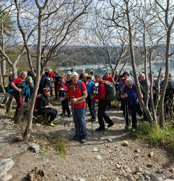 Četrtkovi pohodniki na poti od izvira Timave do Sesljana